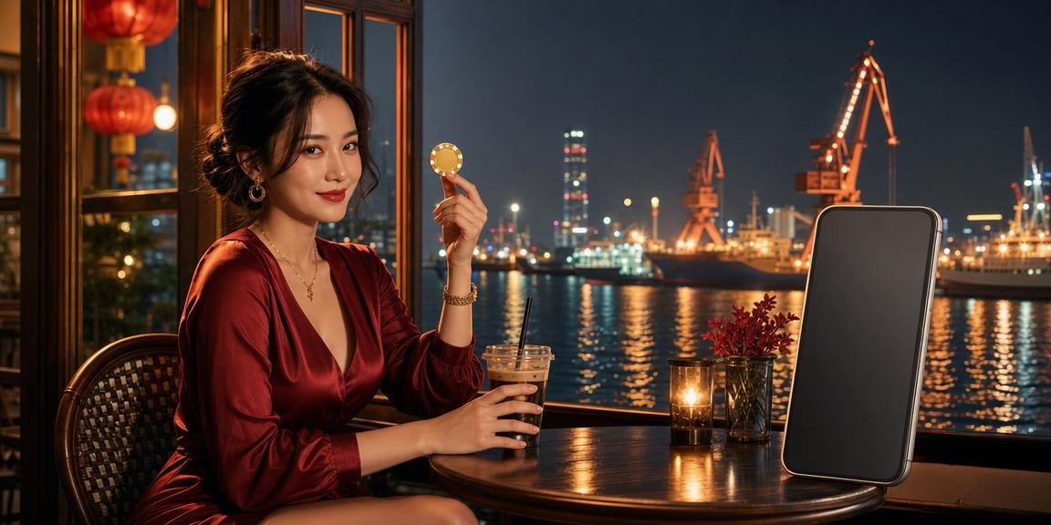 Người chơi tại Hải Phòng thư giãn với cà phê và điện thoại, trải nghiệm giải trí lành mạnh
