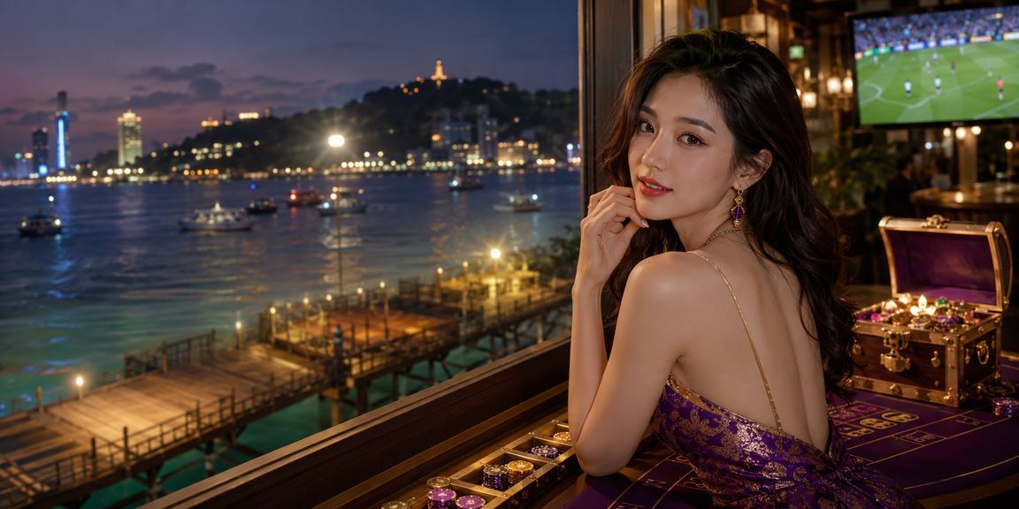 Người chơi baccarat tại Vũng Tàu bên bờ biển với số liệu phân tích